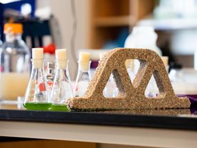 Bacteria and sand engineered into living concrete