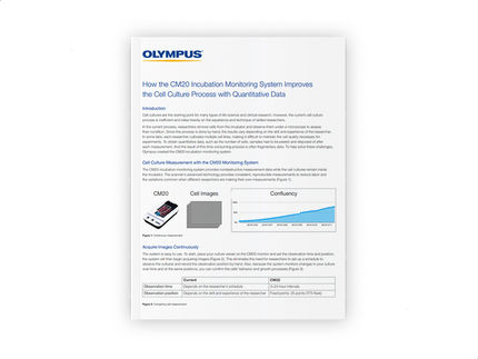 Obtain quantitative cell culture data continuously and automatically – this is how it's done