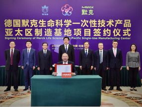 Merck Invests Approximately € 100 Million to Accelerate Single-Use Manufacturing in China