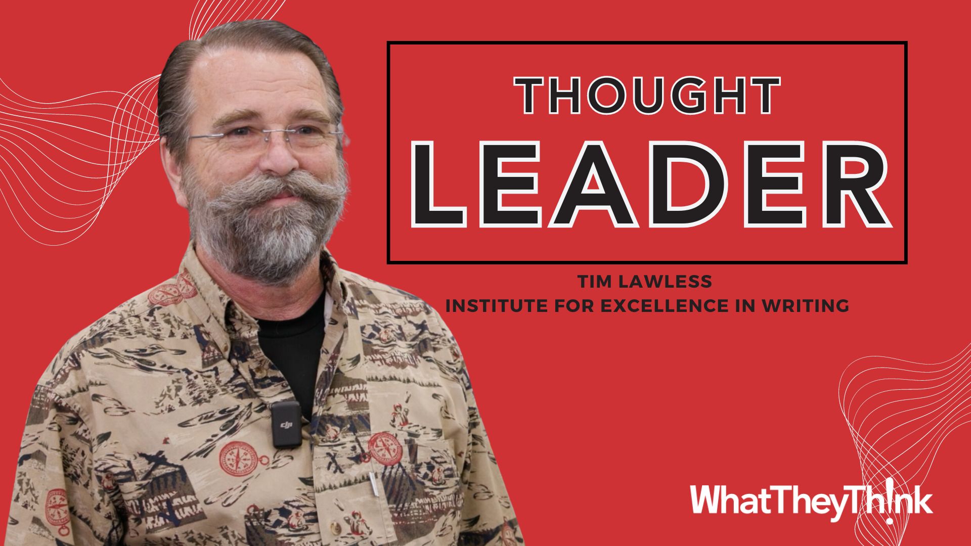 The Institute for Excellence in Writing’s Tim Lawless on the Transition to Continuous-Feed Inkjet