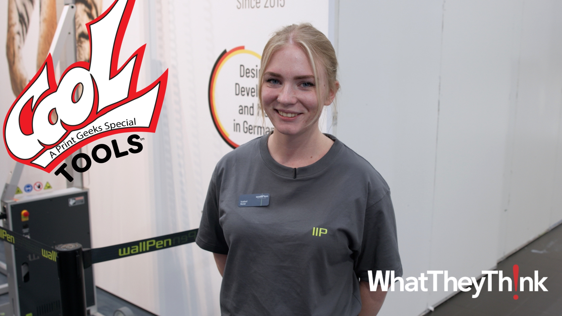 Cool Tools at drupa: wallPen