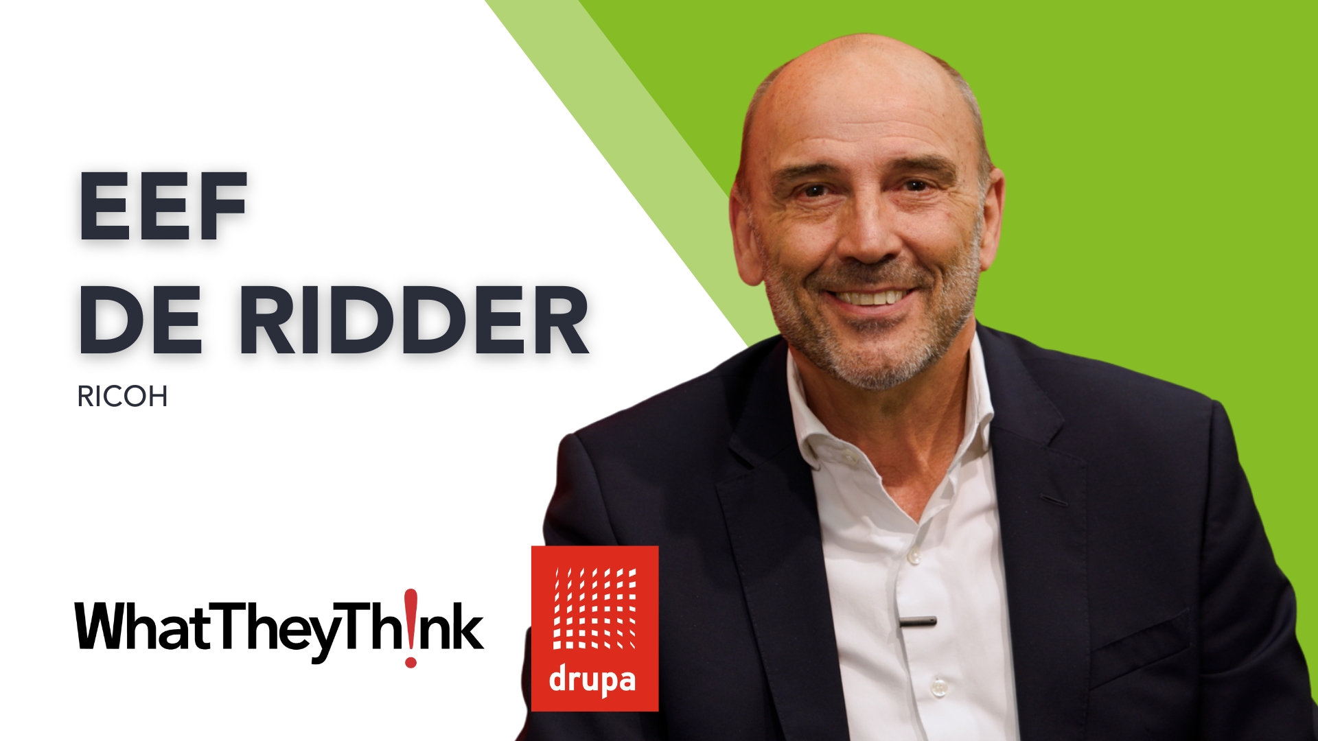 Ricoh's Next Innovations: An Interview with Eef de Ridder