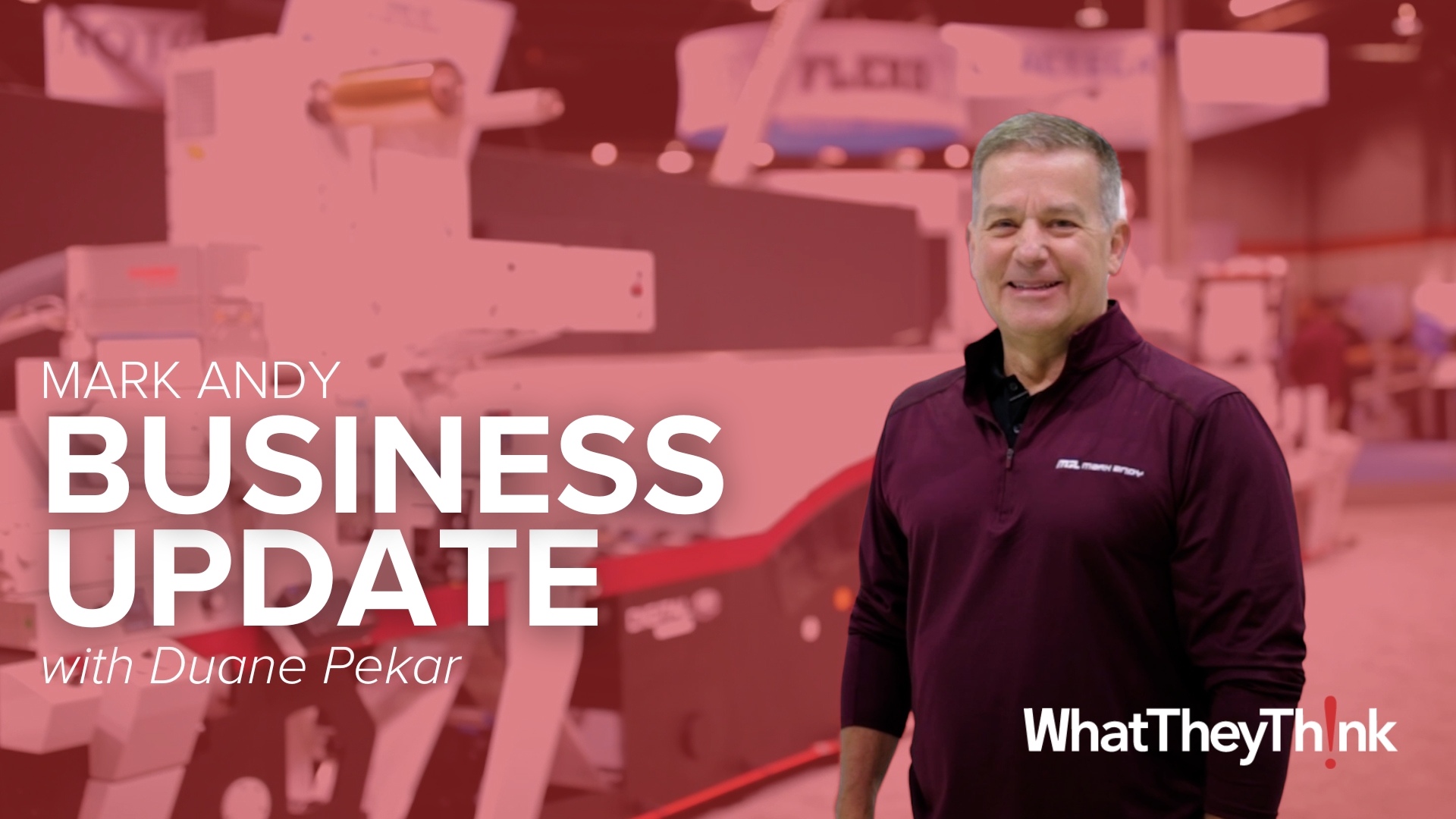 Business Update: Mark Andy at LabelExpo