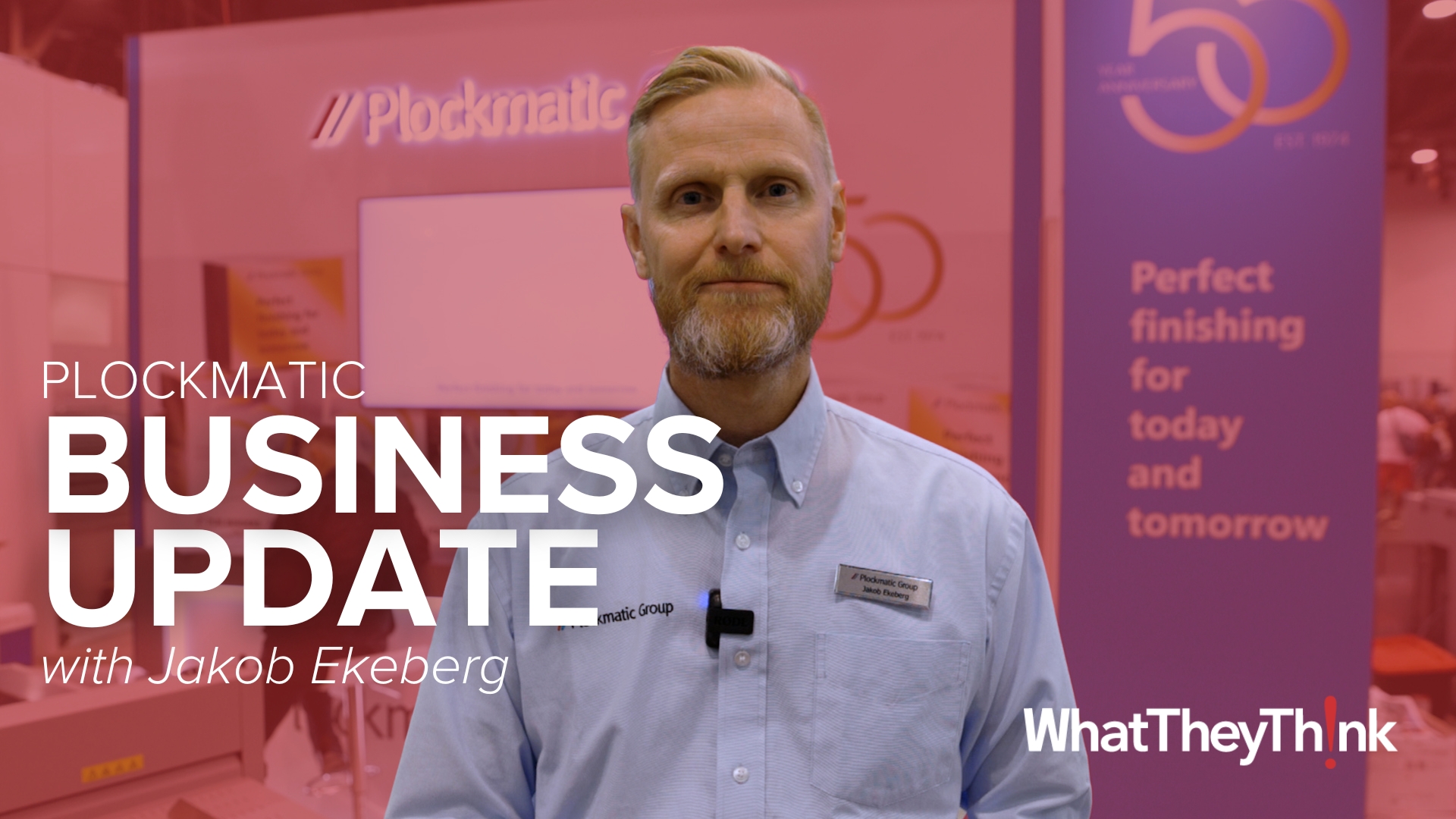Business Update: Plockmatic Celebrates its 50th Anniversary at PRINTING United