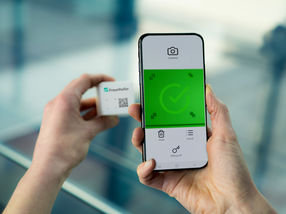 Checking for counterfeit medication using a smartphone