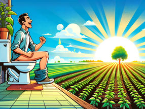French startup startup transforms human urine into microbial plant biostimulants