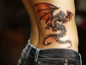 Tattoo inks: How much colour gets into the body?
