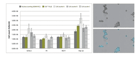 Individual Counting of Clumped Cells