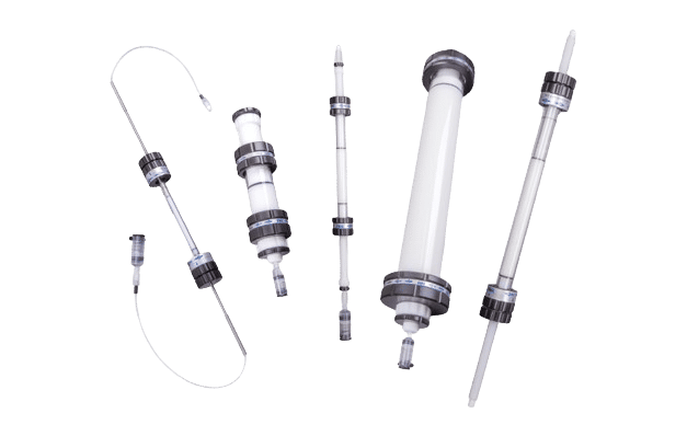 Save time and purchase a prepacked glass column