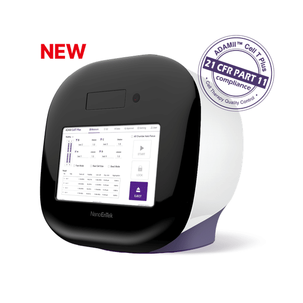 Automated fluorescence cell counter
